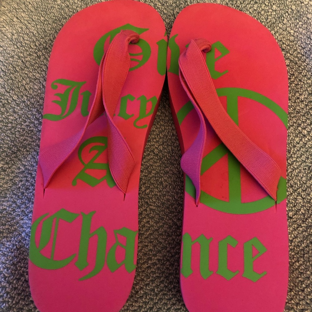 Juicy Couture Flip Flops